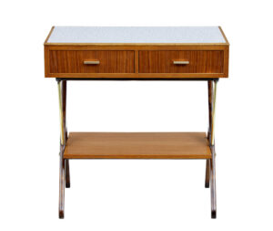 Mid 20th Century Scandinavian Modern Teak Side Table — thumbnail 2