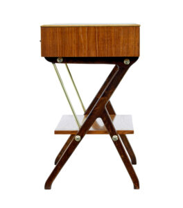 Mid 20th Century Scandinavian Modern Teak Side Table — thumbnail 7