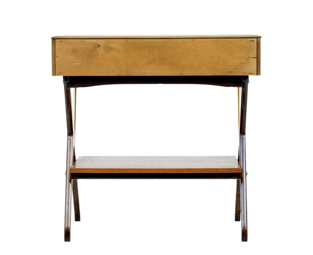 Mid 20th Century Scandinavian Modern Teak Side Table — image 6