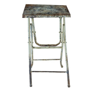 Mid Century Industrial Folding Side Table — thumbnail 7