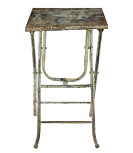 Mid Century Industrial Folding Side Table — thumbnail 6