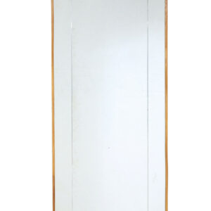 TALL MID CENTURY SWEDISH HARLEQUIN WALL MIRROR