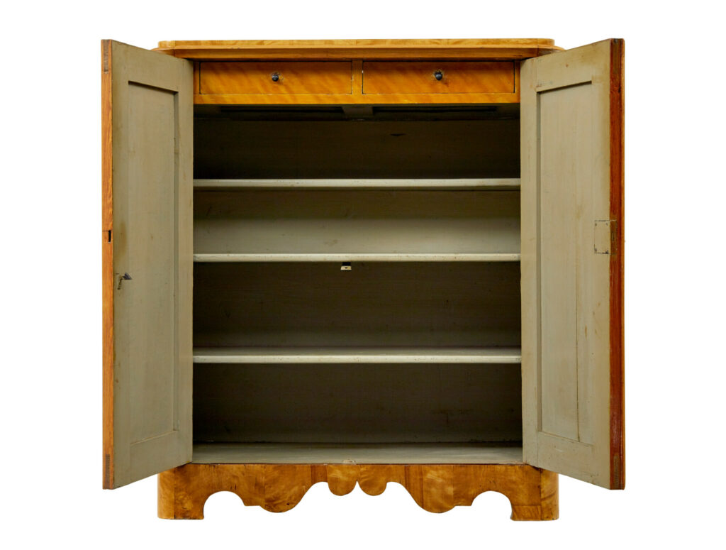 19th Century Swedish Birch Cupboard — image 10