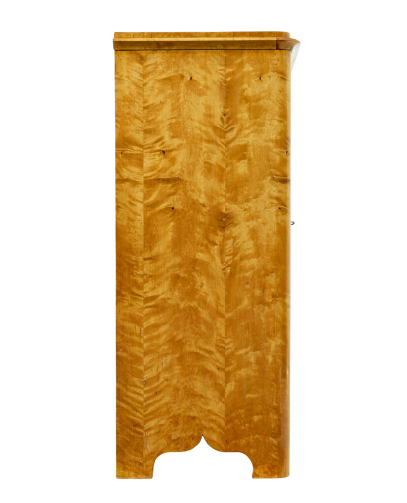 19th Century Swedish Birch Cupboard — image 6