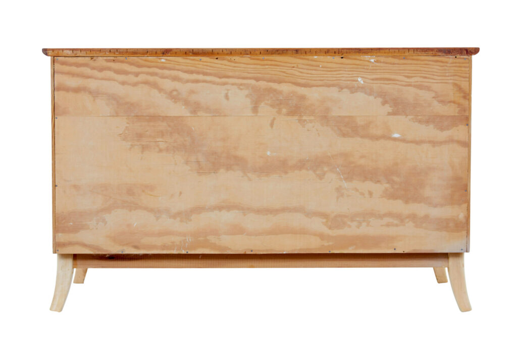 Mid 20th Century Swedish Pine Chest of Drawers — image 2