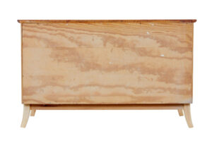 Mid 20th Century Swedish Pine Chest of Drawers — thumbnail 2
