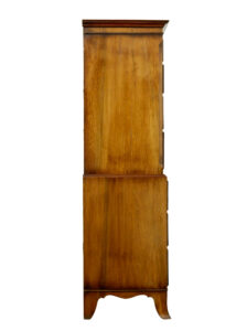 Late Georgian 19th Century Walnut Chest on Chest — thumbnail 4