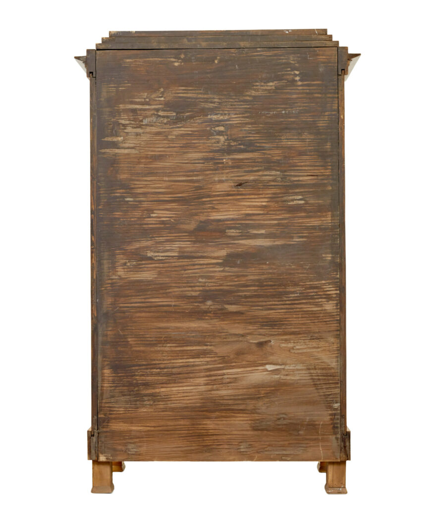 Fine Pair of Biedermeier Glazed Elm Display Cabinets — image 6