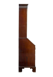 Early 19th Century Mahogany Astral Glazed Bureau Bookcase — thumbnail 5