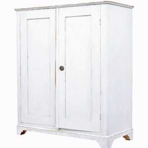 19TH CENTURY SWEDISH PAINTED PINE CUPBOARD