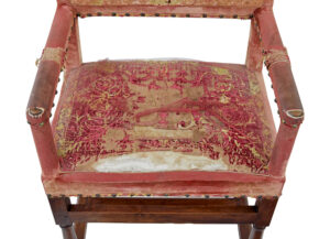 Set of 4 19th Century Walnut Coronation Armchairs — thumbnail 4