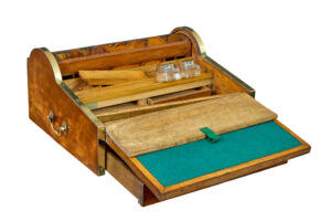 19th Century Campaign Metamorphic Camphor Writing Slope — thumbnail 8