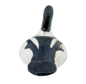 Early 20th Century Carved Hand Painted Decoy Duck — thumbnail 4