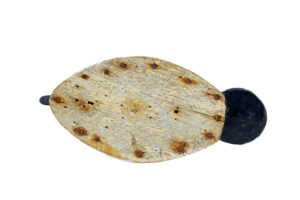 Early 20th Century Carved Hand Painted Decoy Duck — thumbnail 3
