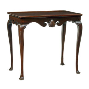 EARLY 20TH CENTURY GEORGIAN INFLUENCED SILVER TABLE