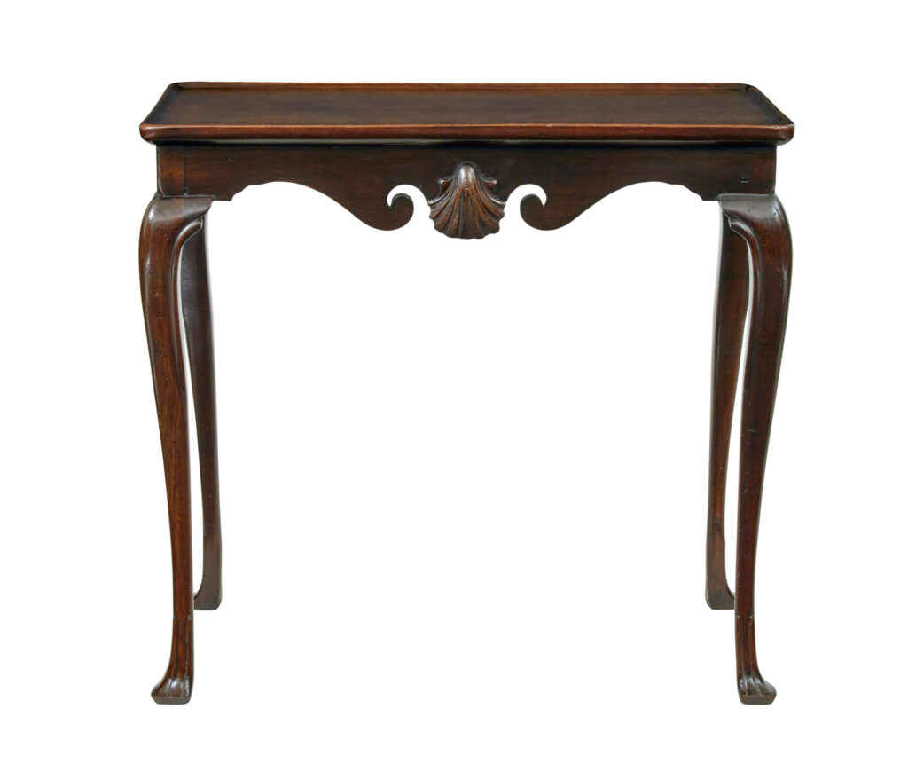 Early 20th Century Georgian Influenced Silver Table — image 5