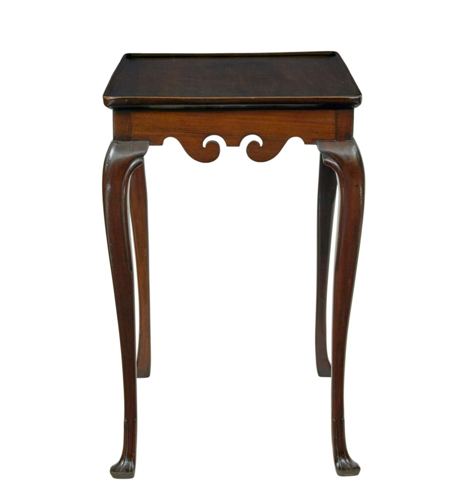 Early 20th Century Georgian Influenced Silver Table — image 4