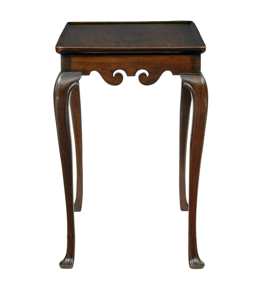 Early 20th Century Georgian Influenced Silver Table — image 2