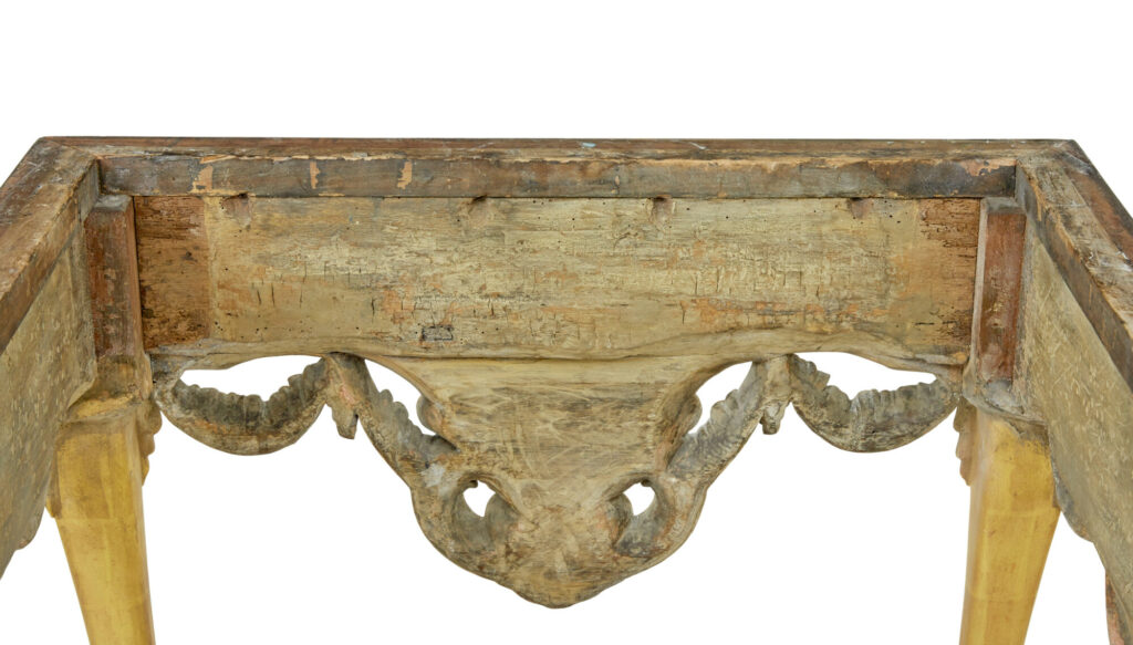 19th Century George Ii Influenced Marble Top Center Table — image 2
