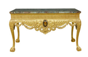 19th Century George Ii Influenced Marble Top Center Table — thumbnail 12