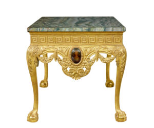 19th Century George Ii Influenced Marble Top Center Table — thumbnail 11