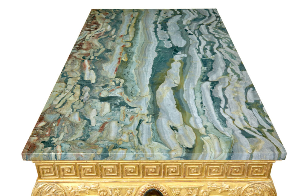 19th Century George Ii Influenced Marble Top Center Table — image 10