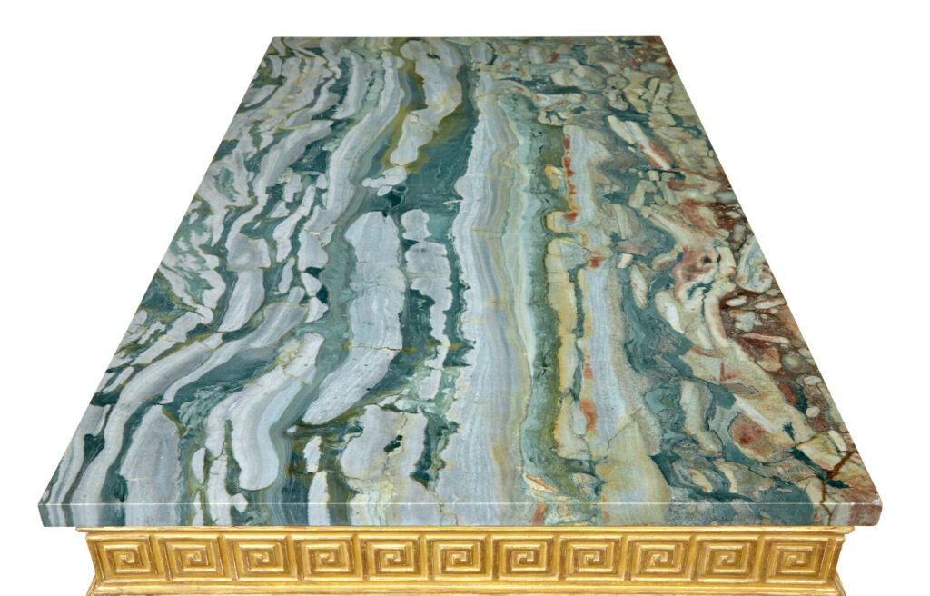 19th Century George Ii Influenced Marble Top Center Table — image 9
