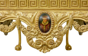 19th Century George Ii Influenced Marble Top Center Table — thumbnail 8