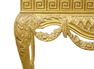 19th Century George Ii Influenced Marble Top Center Table — thumbnail 4