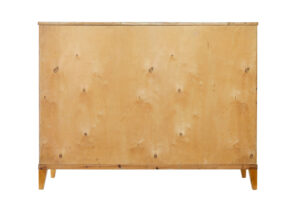 Swedish Mid Century Modern Elm and Birch Sideboard — thumbnail 8