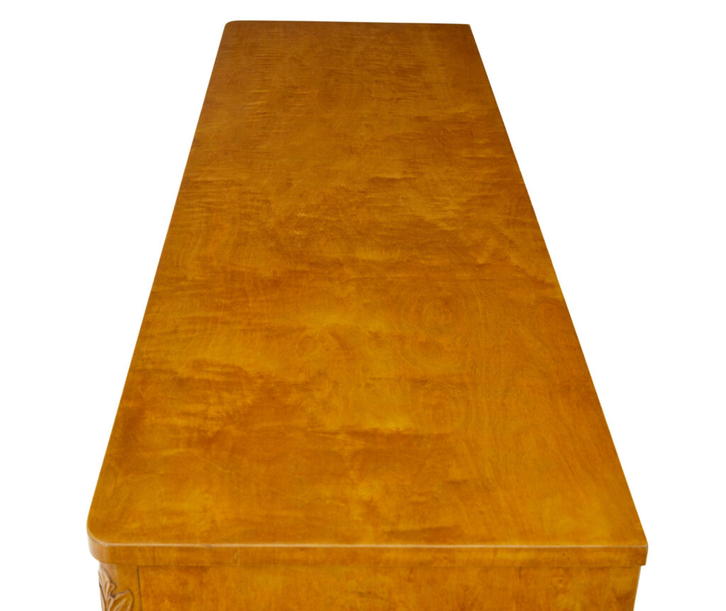 Swedish Mid Century Modern Elm and Birch Sideboard — image 4