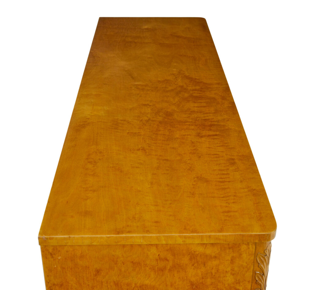 Swedish Mid Century Modern Elm and Birch Sideboard — image 3