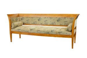 Swedish 19th Century 7 Piece Burr Birch Living Room Suite — thumbnail 8