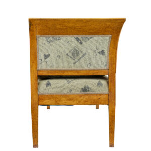 Swedish 19th Century 7 Piece Burr Birch Living Room Suite — thumbnail 4