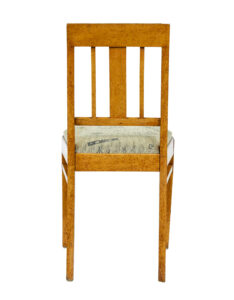Swedish 19th Century 7 Piece Burr Birch Living Room Suite — thumbnail 11