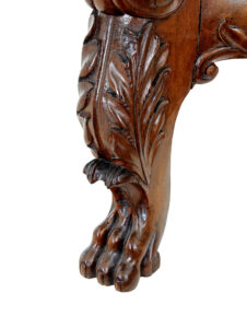 Mid 19th Century Carved Walnut Armchair — thumbnail 3