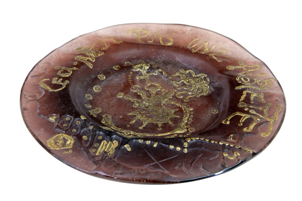 Salvador Dali Ceci N’est Pas Une Assiette Art Plate — image 2