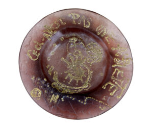 SALVADOR DALI CECI N’EST PAS UNE ASSIETTE ART PLATE