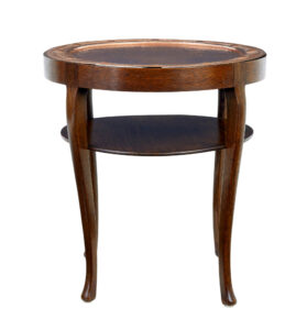 Late 19th Century Arts and Crafts Copper Tray Table — thumbnail 10