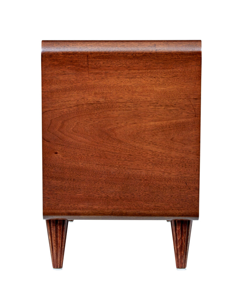 Mid 20th Century Scandinavian Inlaid Chest of Drawers — image 7