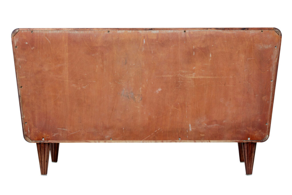 Mid 20th Century Scandinavian Inlaid Chest of Drawers — image 6