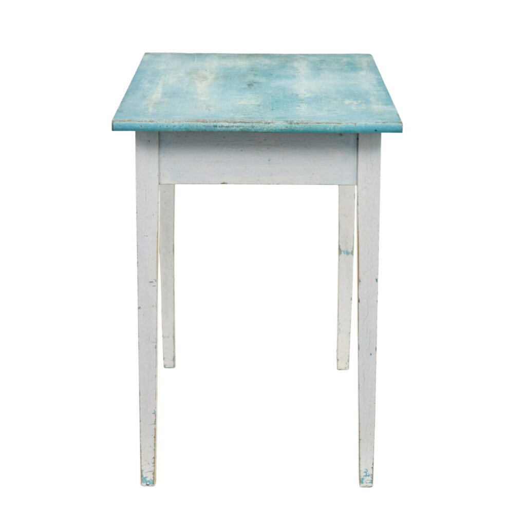 Early 20th Century Swedish Painted Occasional Table — image 5