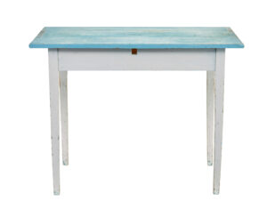 Early 20th Century Swedish Painted Occasional Table — thumbnail 4
