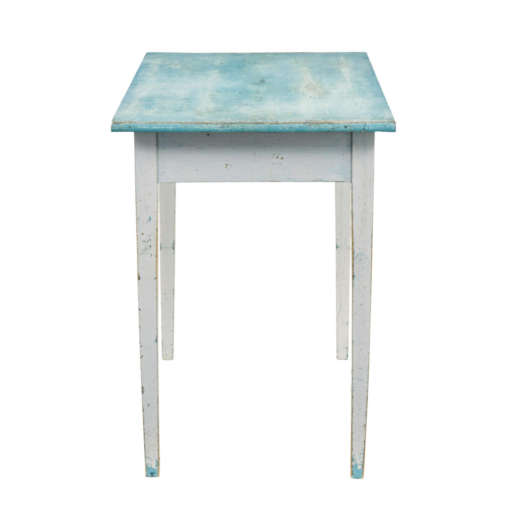 Early 20th Century Swedish Painted Occasional Table — image 2