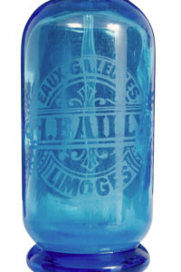 Collection of 4 French Art Deco Etched Glass Soda Syphons — thumbnail 9