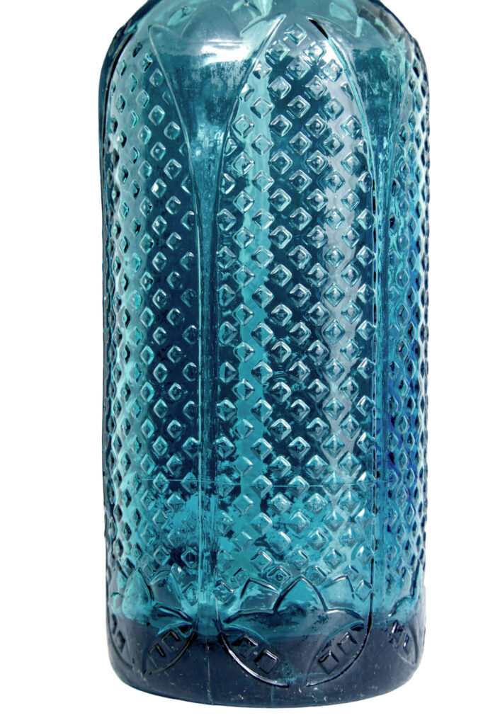 Collection of 4 French Art Deco Etched Glass Soda Syphons — image 6