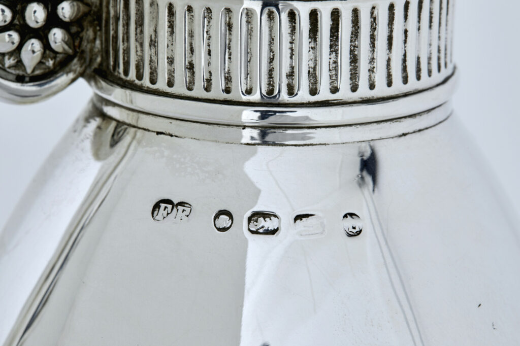 19th Century Silver Claret Jug by Frederick Elkington — image 7