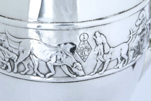 19th Century Silver Claret Jug by Frederick Elkington — thumbnail 5
