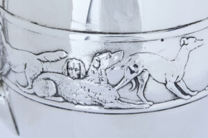 19th Century Silver Claret Jug by Frederick Elkington — thumbnail 4