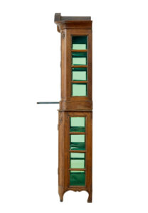 Mid 19th Century Glazed Carved Oak Liège Cabinet — thumbnail 8